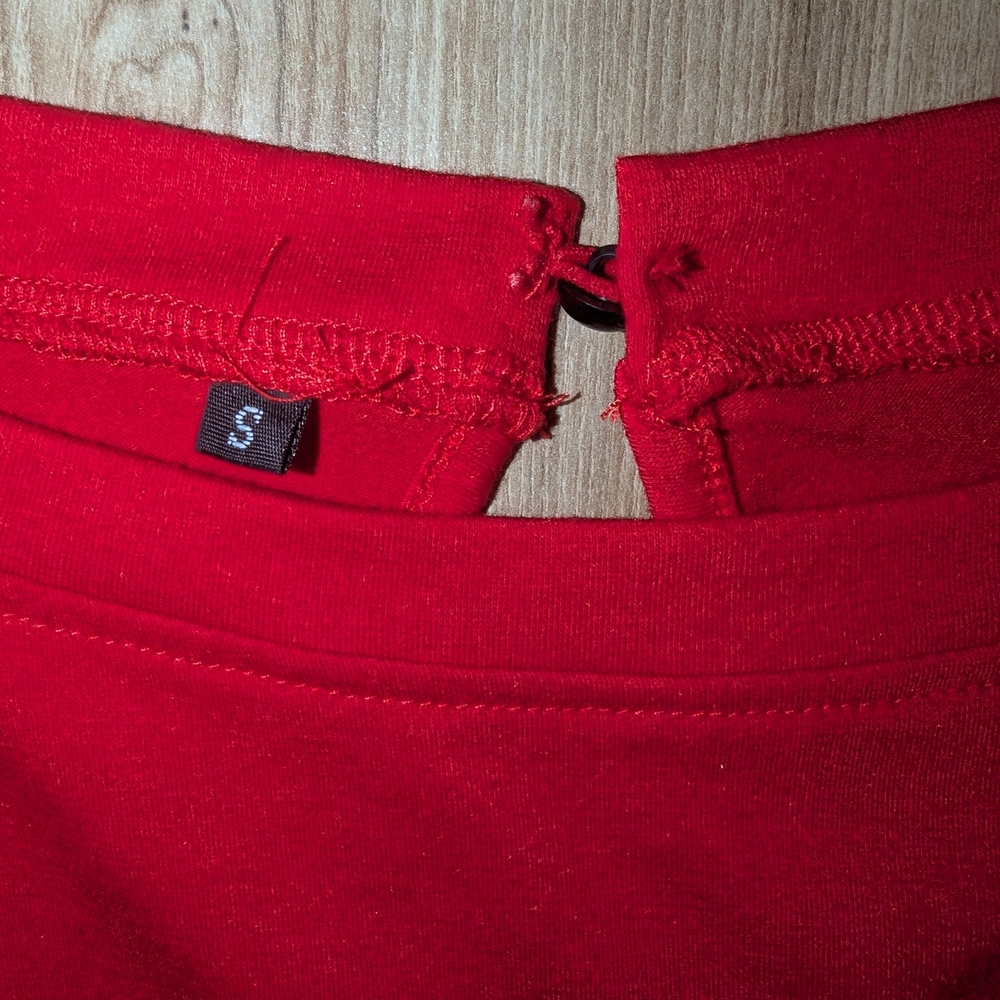 Women's Red Jumpsuit - Picture 2 of 5